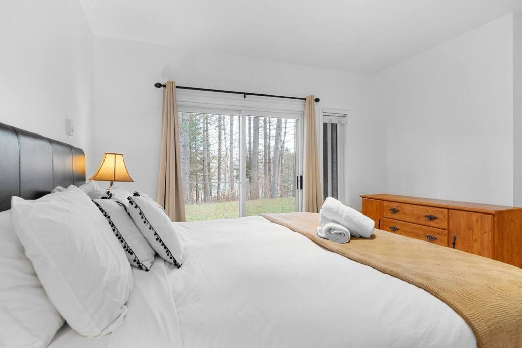Le Champetre Tremblant 2Bdrs Condo W Fireplace Mont-Tremblant Zewnętrze zdjęcie